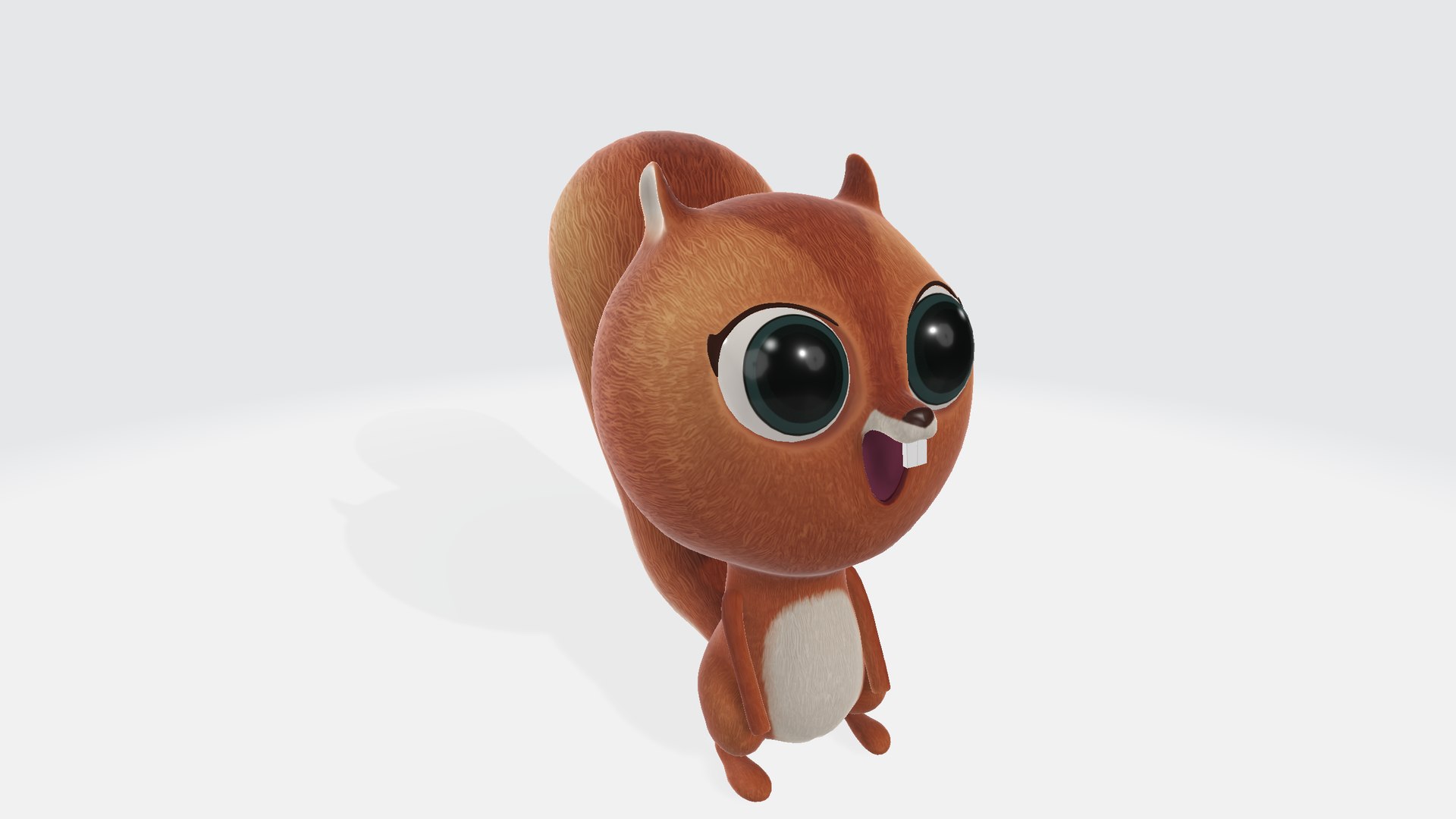 3D Squirrel Model - TurboSquid 2373325