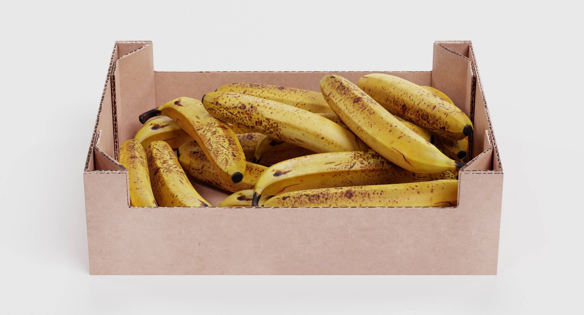 Bananas Box 3D TurboSquid 1405404