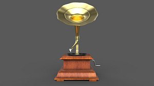 Gramophone 3D model