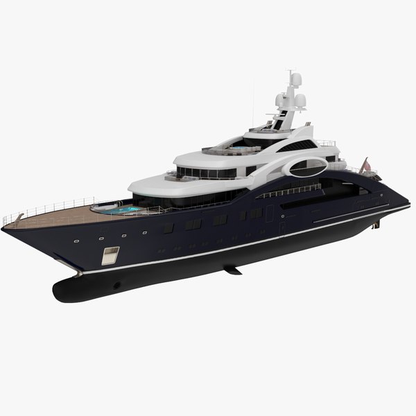 Helga Superyacht 3D model