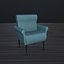 Chaise low-poly