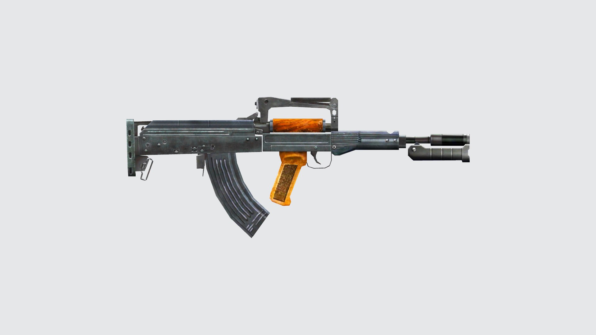 Low-Poly OTs-14 Groza 1 - Download Free 3D model by TastyTony (@TastyTony)  [c739f3e]