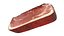 Smoked ham piece 3D