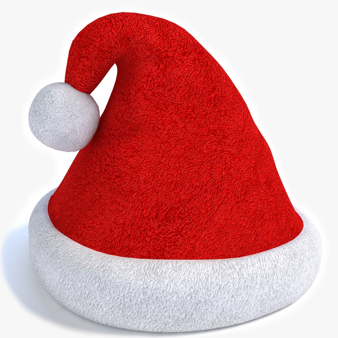 3d Santa Hat