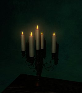 candles 3D
