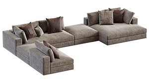 Minotti Hamilton Angle Modular Sofa