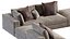 Sofá modular Minotti Hamilton Angle