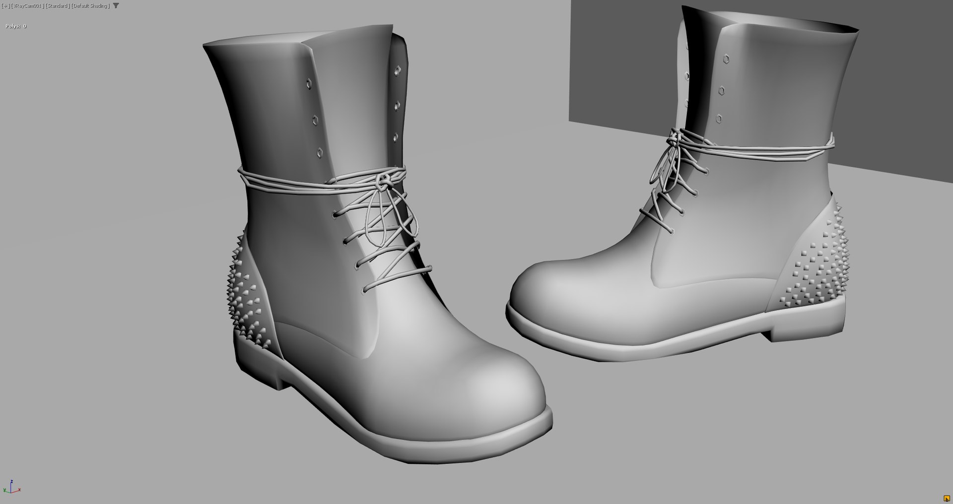 3D Imvu Boots 01 - TurboSquid 2114803