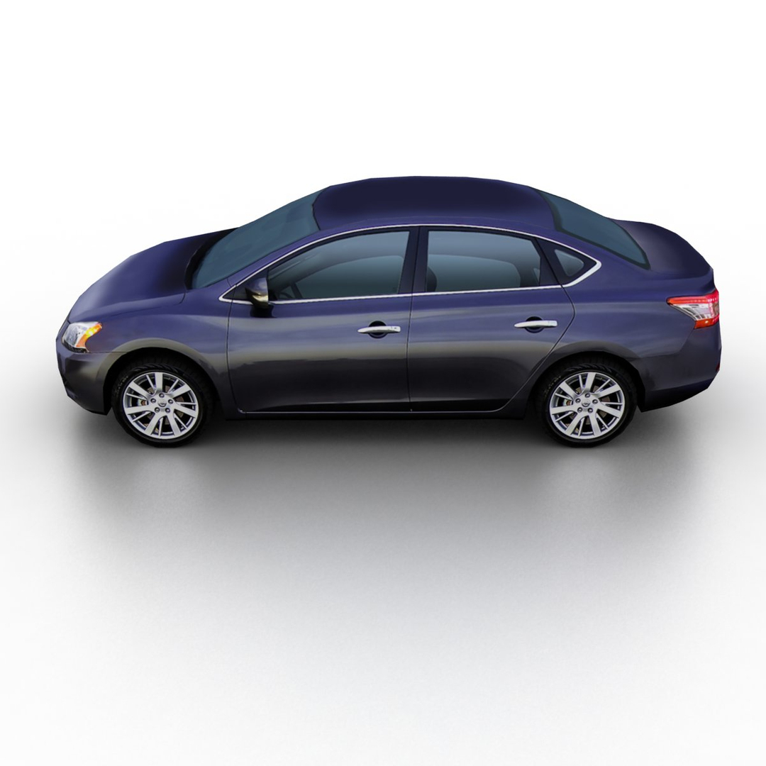 3d 2013 Nissan Sentra Sylphy Model
