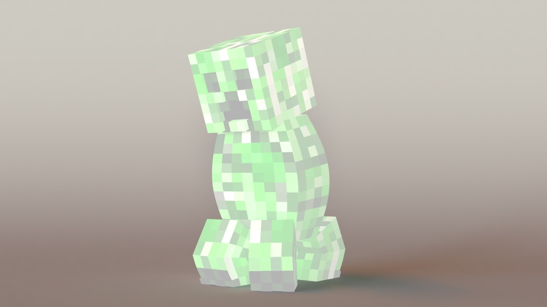 Minecraft Creeper Modelo 3D - TurboSquid 1640161