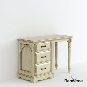 old cupboard modelled 3d 3ds