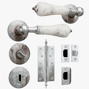 Door handle 3D model