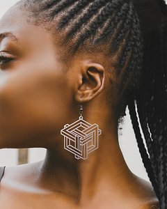 Impossible Shapes 3 Earrings Pendant Jewelry Design 3D print model 2