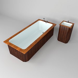 bath washbasin 3D model