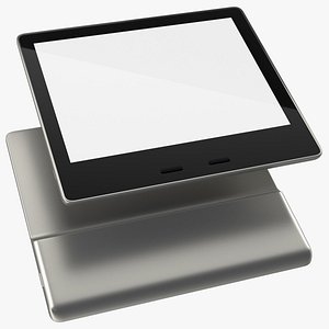 3D model e-reader tablet generic read