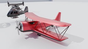 3D military vehicles asset pack Low Poly