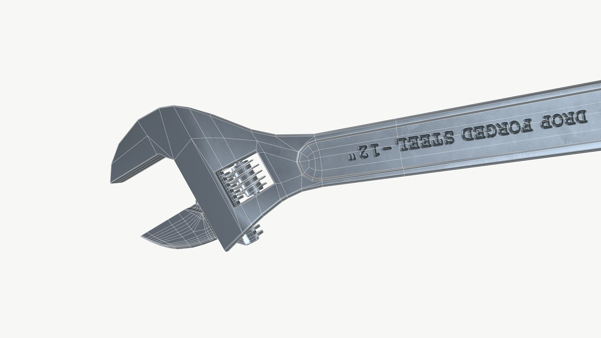 3D Adjustable Spanner - TurboSquid 2266296