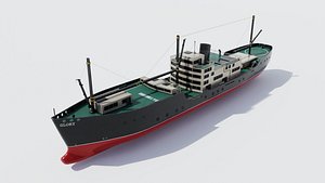3D Exploration Ship model