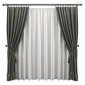 Curtain CS1 3D Model
