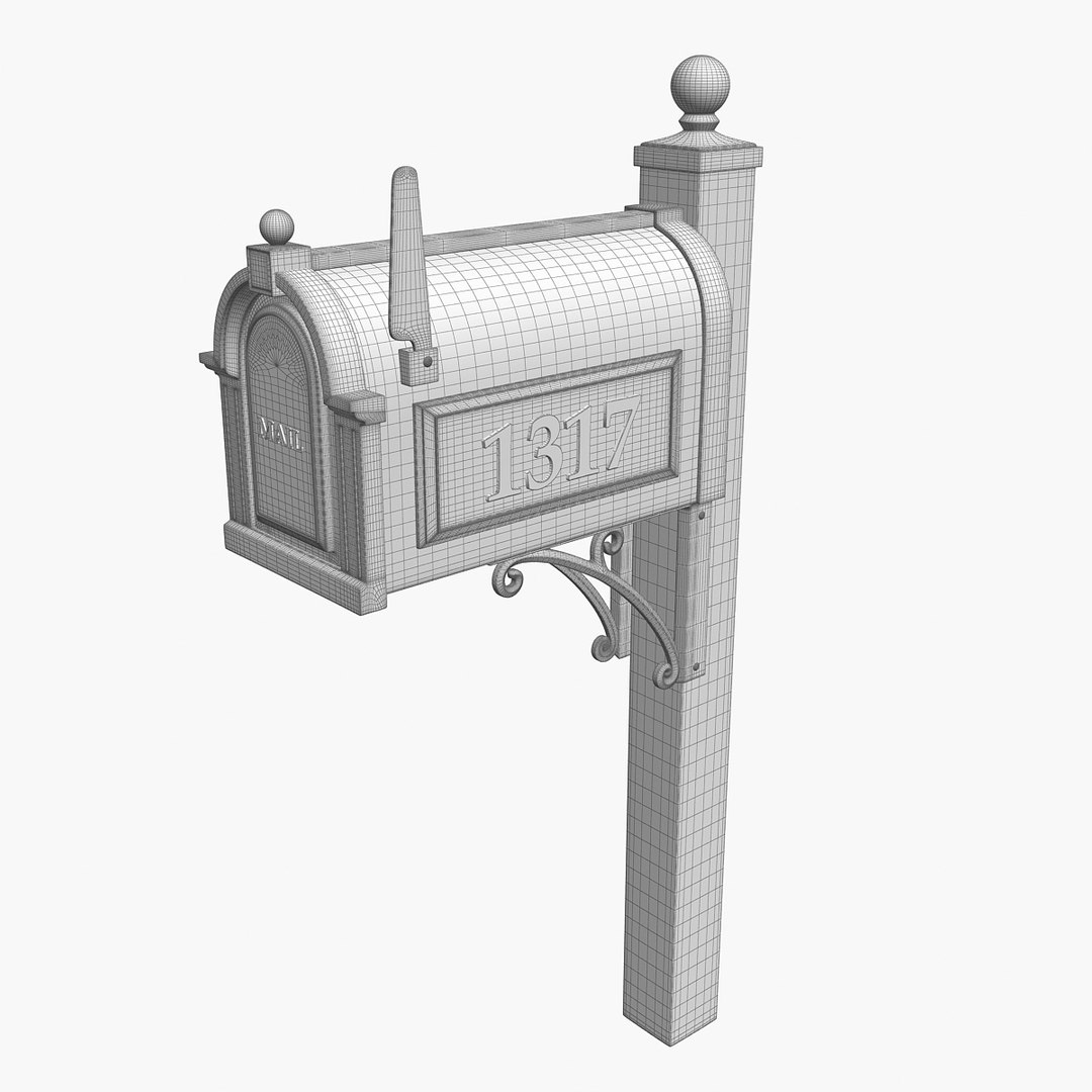 Mail Box 3d Model