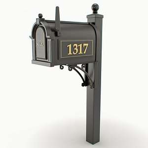 mail box 3d model