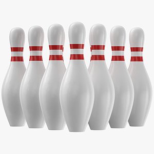 3D model Bowling Pins