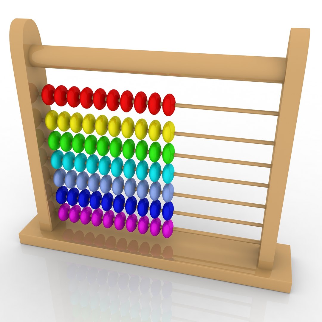 3d model abacus