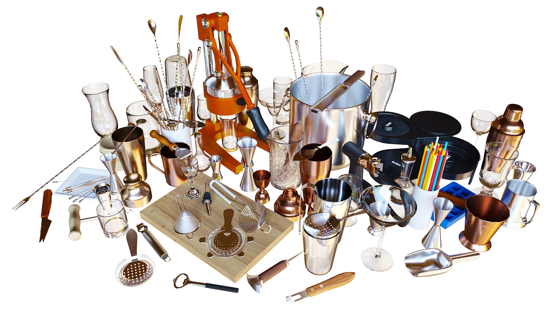 bartender tools set 70 model https://p.turbosquid.com/ts-thumb/NJ/TWMzJ1/kT/bartendertoolsset70bcpy/jpg/1706654965/1920x1080/fit_q87/60705b55d7834102d6b8cc9352b40cb4a4305b54/bartendertoolsset70bcpy.jpg