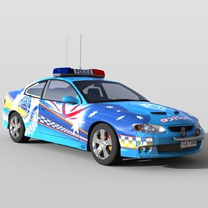 police car 3ds
