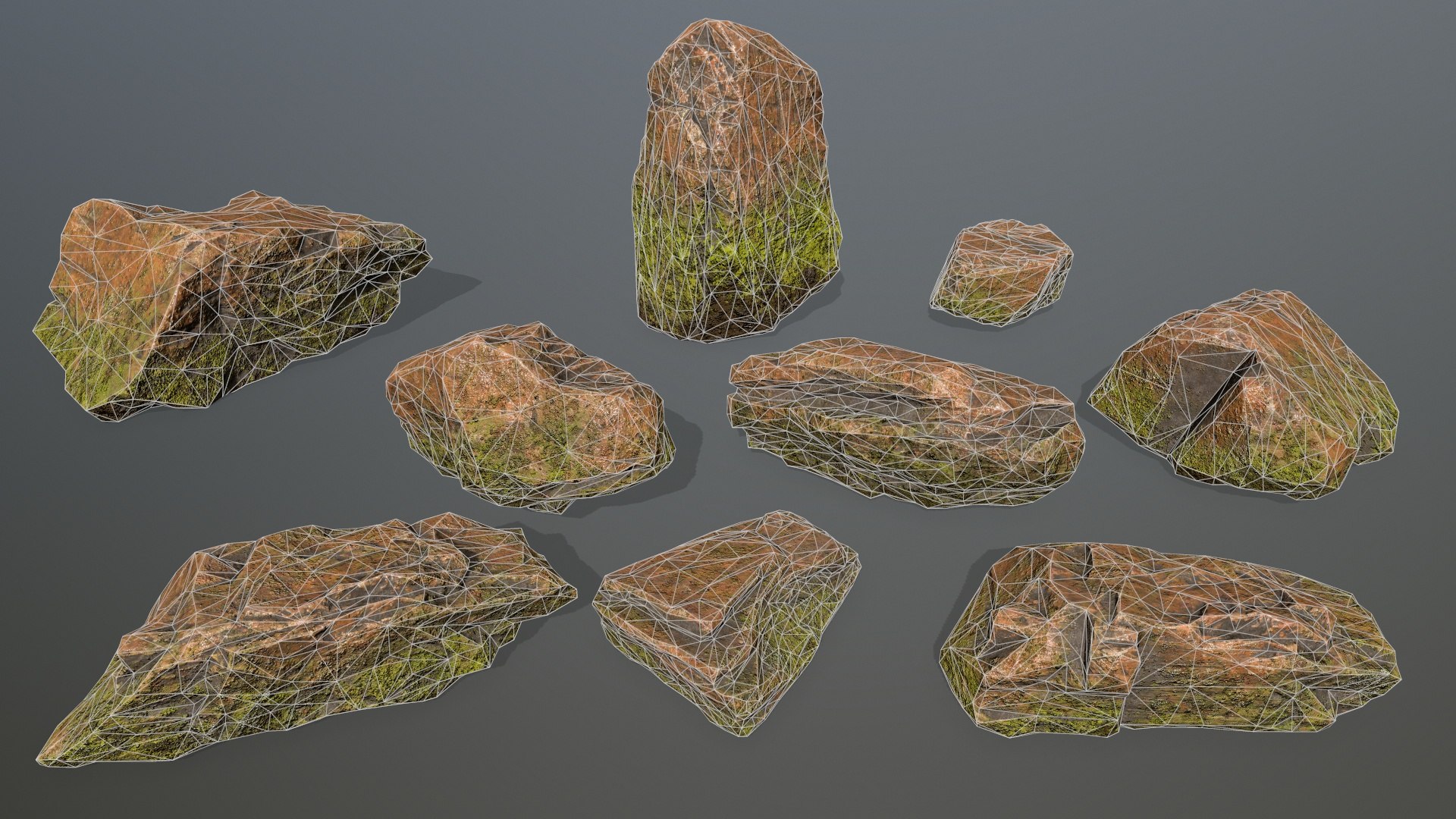 Rock Model - TurboSquid 1406500