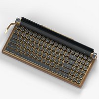 Retro Wireless Keyboard