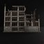 DESTROYED BUILDING ABANDONED POST APOCALYPSE