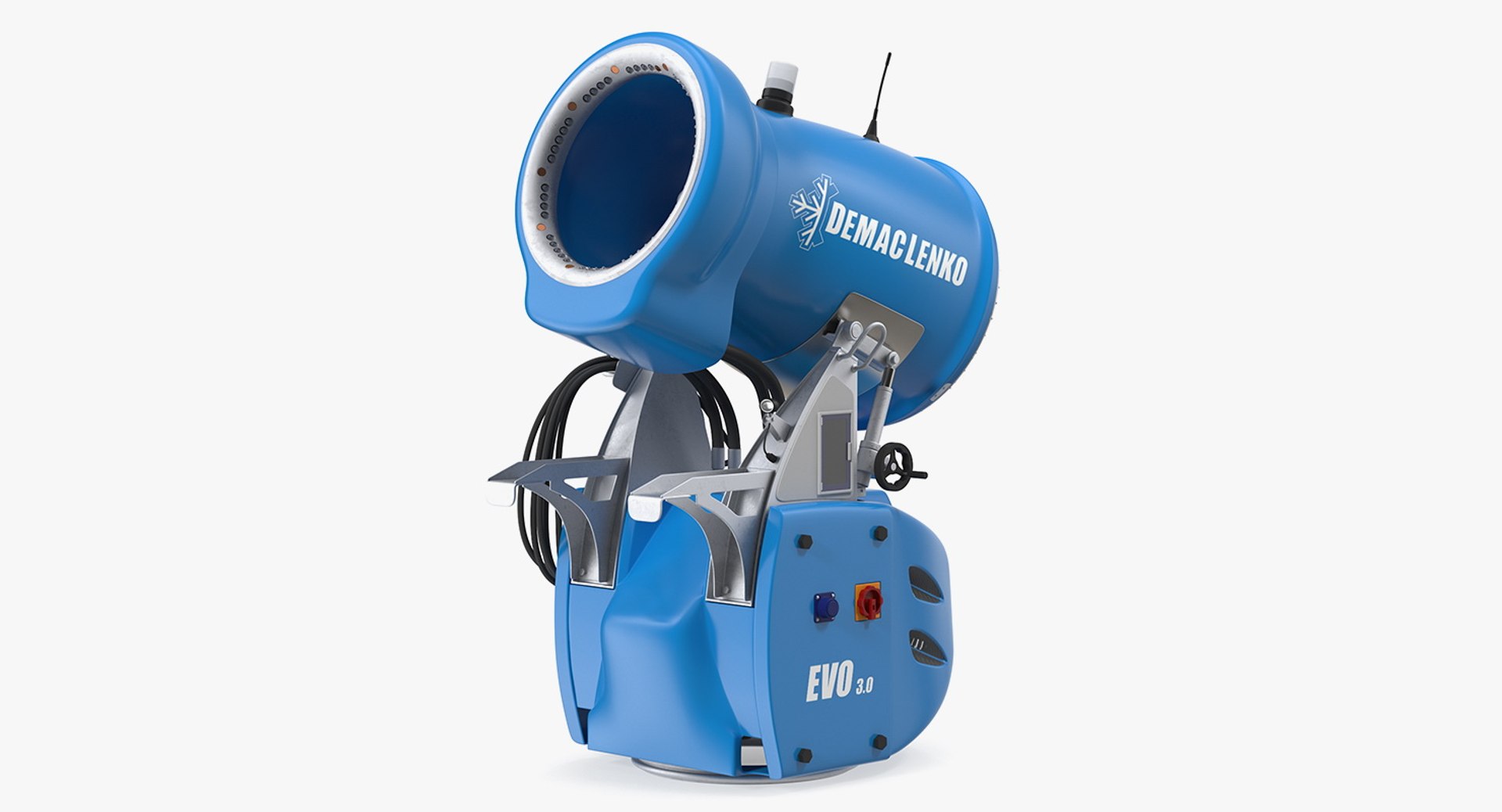 Demaclenko EVO Snow Maker Gun 3D model preview
