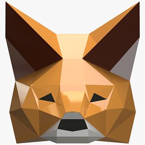 3D model Metamask