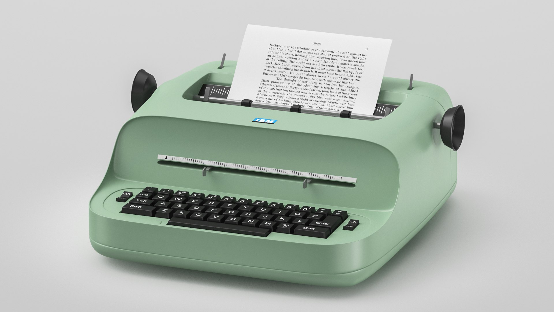 Vintage Typewriter 01 3D 모델 - TurboSquid 2012371