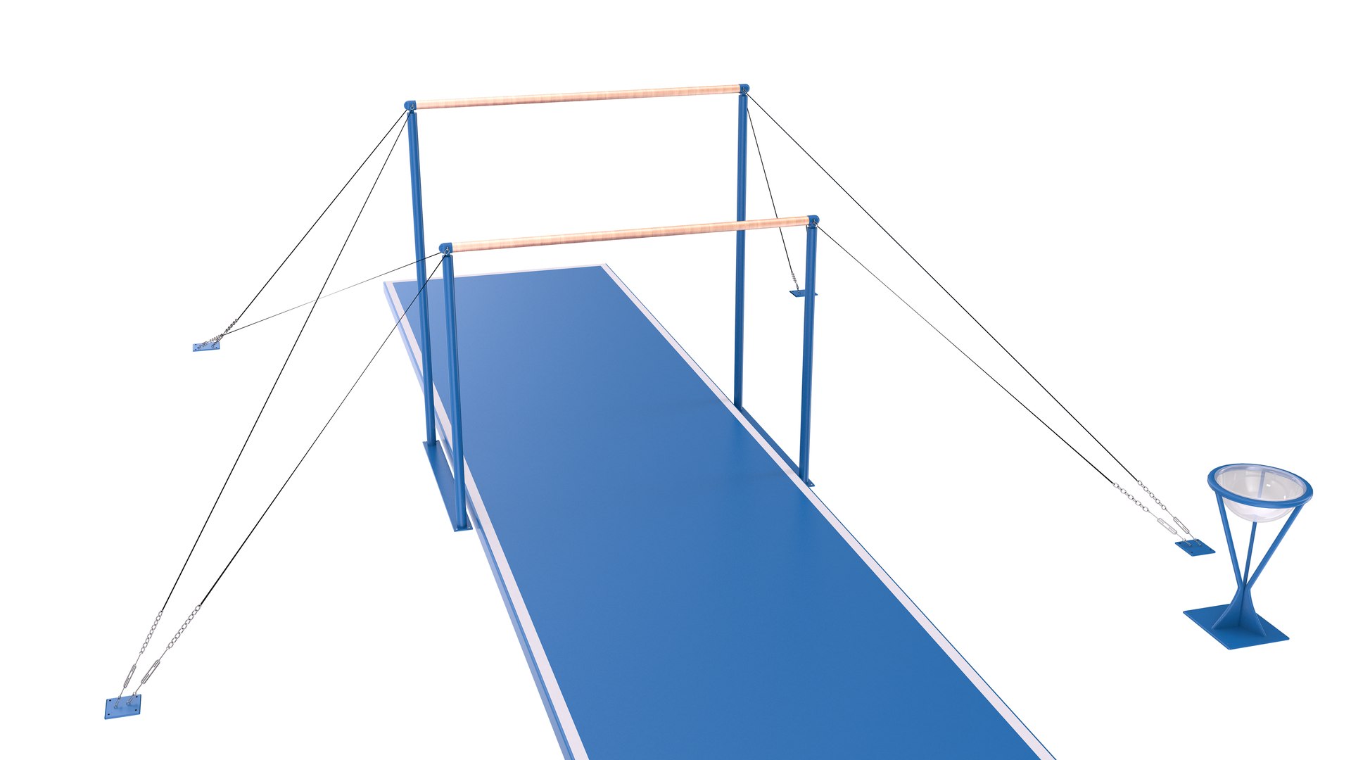 Uneven Bars 3D Model - TurboSquid 1892022