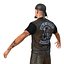 Biker Man Rigged 2 con piel modelo 3D