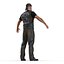 Biker Man Rigged 2 con piel modelo 3D