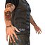 Biker Man Rigged 2 con piel modelo 3D