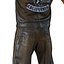 Biker Man Rigged 2 con piel modelo 3D