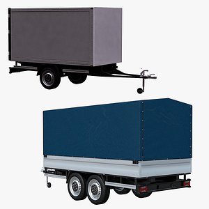 Cargo Small Trailers Set