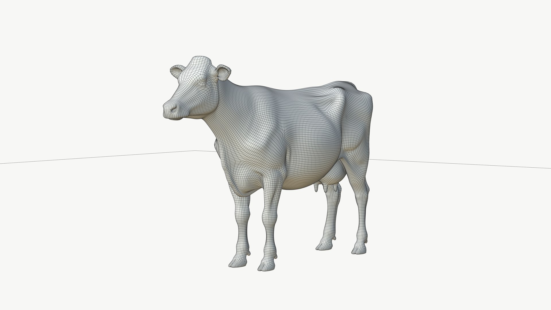 Realistic 3D Cow Model 3D Model - TurboSquid 2475007