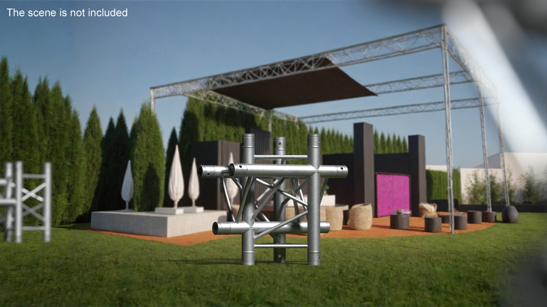 3D Architecture Truss Modular Model - TurboSquid 2259022