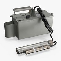 Military Radiac Set With External Probe