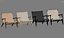 Fauteuil CH25 (4 options)