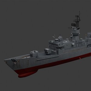 Knox-class Frigate 3D model
