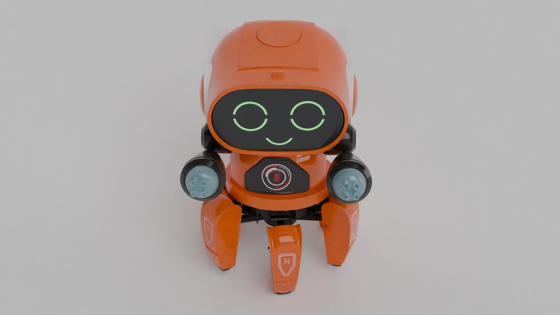 3D Toyshine Bot Robot Warmachine - TurboSquid 2344580