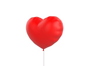 3D heart balloon model