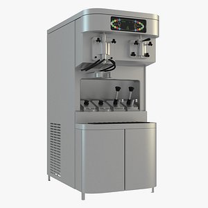 ice cream machine 3d model
