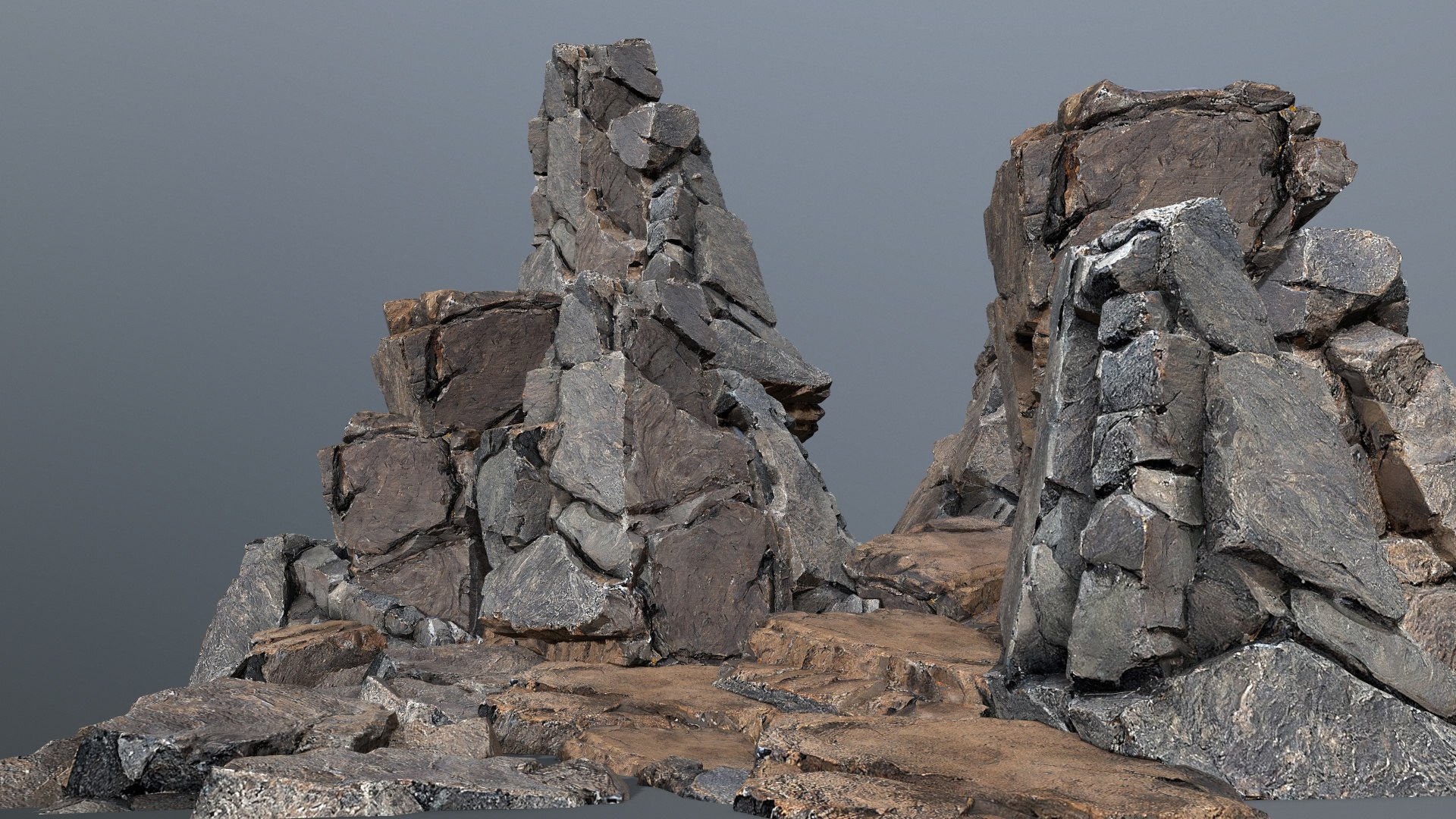 Desert Rocks 3D Model - TurboSquid 2255084